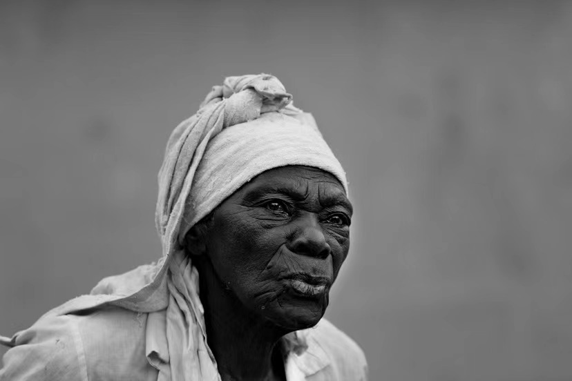 An Old African Woman.