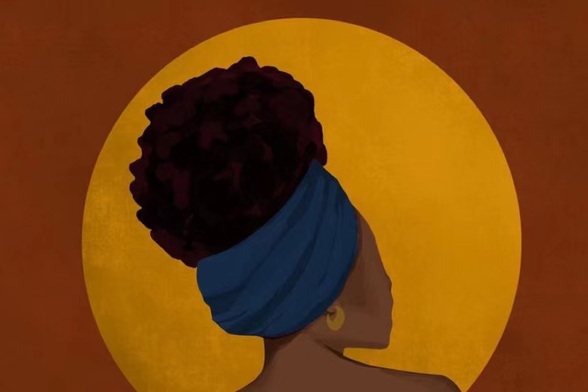 An illustration of an African Woman